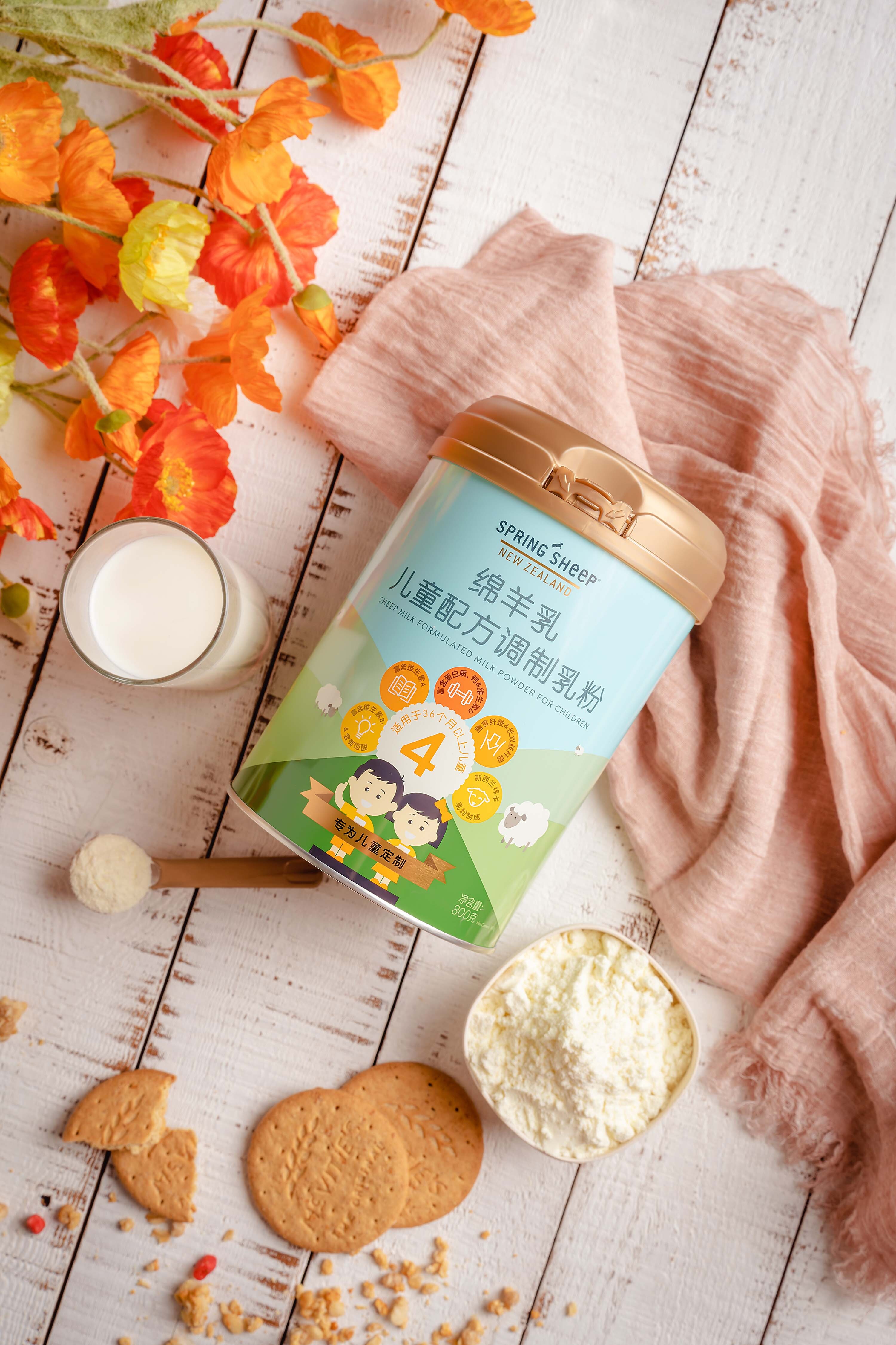 绵羊乳儿童配方调制乳粉800g